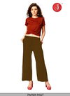 Mahendi Colour Latest Fancy Stylish Party Wear Premium Quality Paper Pant Collection 1003
